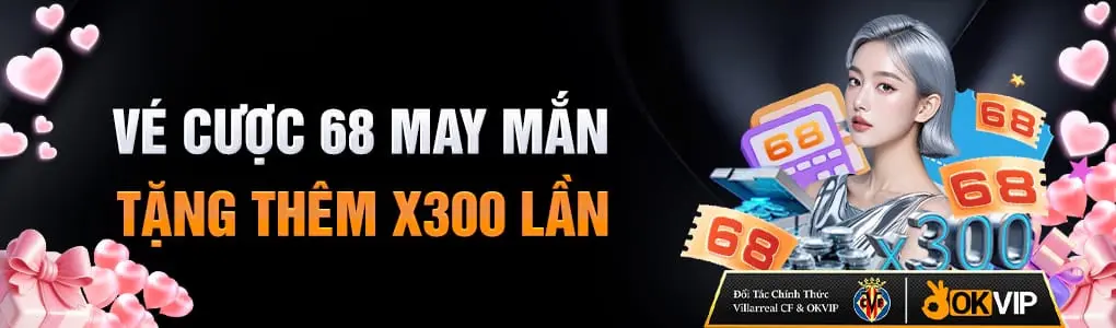 F16878 VIP - Vòng quay may mắn X300 lần